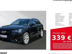 Mythosschwarz metallic Gebraucht 2022 Audi Q3 S-Line SUV | 36.880 € (Fairer Preis)
