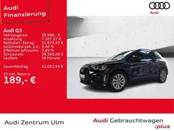 0e mythosschwarz metallic Gebraucht 2025 Audi Q3 Advanced Plus SUV | 38.980 € (Fairer Preis)