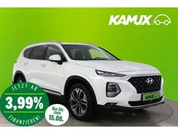 White cream / mic Gebraucht 2020 Hyundai Santa Fe Premium SUV | 30.900 € (Guter Preis)