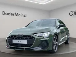 Grün Gebraucht 2024 Audi A3 Sportback S-Line Limousine | 45.930 € (Teuer)