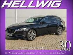 Jet black metallic (metallic) Gebraucht 2023 Mazda 6 Takumi-Line Kombi | 30.980 € (Fairer Preis)