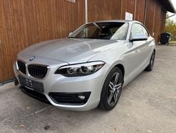 Silber Gebraucht 2018 BMW 220 Sport Line Coupé | 21.999 € (Guter Preis)