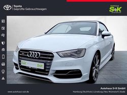Gletscherweiß metallic (weiß) Gebraucht 2016 Audi S3 Cabriolet Comfort Cabrio | 25.580 € (Superpreis)