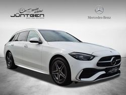 Polarweiß Gebraucht 2022 Mercedes C300e AMG line Kombi | 42.888 € (Teuer)
