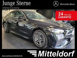 Schwarz Gebraucht 2024 Mercedes C200 Advanced Limousine | 45.880 € (Teuer)
