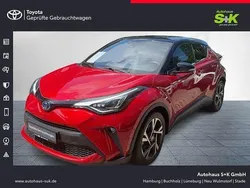 Karminarot metallic / dach schwarz Gebraucht 2022 Toyota C-HR SUV | 21.480 € (Fairer Preis)