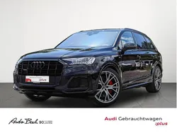 Schwarz (orcaschwarz metallic) Gebraucht 2021 Audi Q7 S-Line SUV | 59.870 €