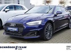Navarrablau metallic Gebraucht 2023 Audi A5 Sportback Advanced Limousine | 45.980 € (Teuer)