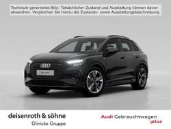 Mythosschwarz metallic Gebraucht 2023 Audi Q4 e-tron S-Line SUV | 34.920 € (Fairer Preis)