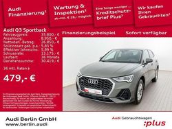 Chronosgrau metallic Gebraucht 2021 Audi Q3 Sportback Premium SUV | 35.800 € (Fairer Preis)