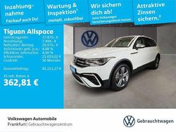 Pure white Gebraucht 2022 VW Tiguan Allspace Elegance SUV | 37.470 € (Fairer Preis)