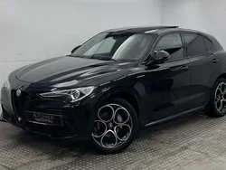 Nero vulcano (metallic) Gebraucht 2022 Alfa Romeo Stelvio Veloce SUV | 37.400 € (Fairer Preis)