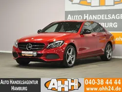 Hyazinthrot metalliclack Gebraucht 2016 Mercedes C250 Night Limousine | 23.990 € (Fairer Preis)