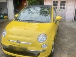 Gelb Gebraucht 2010 Fiat 500C Lounge Cabrio | 3.999 € (Teuer)