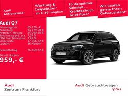 Mythosschwarz metallic/mythoss Gebraucht 2025 Audi Q7 S-Line SUV | 69.370 € (Fairer Preis)