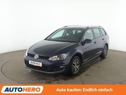 Blau Gebraucht 2016 VW Golf VII Allstar Kombi | 12.060 € (Etwas zu teuer)