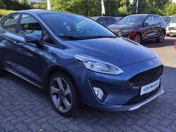 Chromablau metallic blau Gebraucht 2020 Ford Fiesta Active Kleinwagen | 16.980 € (Fairer Preis)