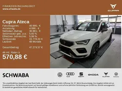9p "bila" weiss Gebraucht 2022 Cupra Ateca VZ SUV | 40.990 €