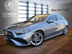 Metalliclack mountaingrau Gebraucht 2024 Mercedes A200 AMG Limousine | 34.690 € (Fairer Preis)