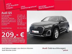 Mythosschwarz metallic Gebraucht 2022 Audi Q5 S-Line SUV | 37.035 € (Guter Preis)