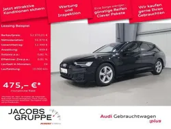 Schwarz Gebraucht 2024 Audi A6 S-Line Kombi | 52.970 €