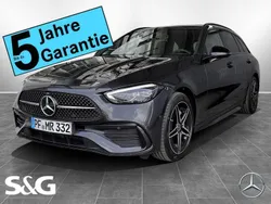 Metalliclack graphitgrau Gebraucht 2025 Mercedes C220 AMG Kombi | 52.390 €