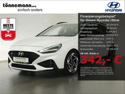 Weiss Gebraucht 2024 Hyundai i30 N Line Kombi | 26.324 € (Fairer Preis)
