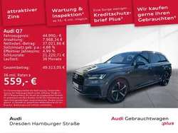 Grau Gebraucht 2021 Audi Q7 S-Line SUV | 44.990 € (Superpreis)