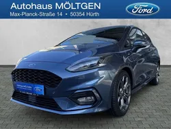 Chromablau metallic Gebraucht 2021 Ford Fiesta ST-Line Kleinwagen | 17.990 € (Fairer Preis)