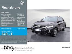 Schwarz Gebraucht 2025 VW T-Roc R-line SUV | 30.990 € (Fairer Preis)