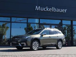Autumn green metallic Neu 2025 Subaru Outback Platinum SUV | 47.995 € (Fairer Preis)