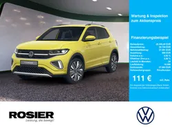 Gelb / grape yellow Gebraucht 2024 VW T-Cross R-line SUV | 28.490 € (Fairer Preis)