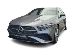 Lack mountaingrau Gebraucht 2024 Mercedes A250 AMG Line Premium Limousine | 37.489 € (Fairer Preis)