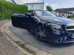 Schwarz Gebraucht 2018 Mercedes E220 AMG line Cabrio | 40.900 € (Etwas zu teuer)