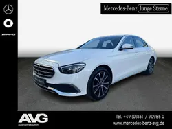 Unilack polarweiß Gebraucht 2023 Mercedes E200 Exclusive Limousine | 38.990 € (Fairer Preis)