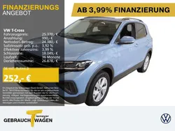 Blau Gebraucht 2024 VW T-Cross Life SUV | 25.370 € (Fairer Preis)