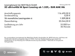 Skyscraper grau (grau) Neu 2025 BMW X5 M Sport SUV | 116.490 € (Teuer)