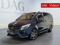 Cavansitblau metallic Gebraucht 2019 Mercedes V250 AMG line Van / Kleinbus | 39.990 € (Guter Preis)