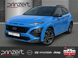 Surfy blue / phantom black / met Gebraucht 2022 Hyundai Kona N Line SUV | 20.970 € (Fairer Preis)
