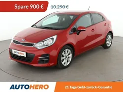 Rot Gebraucht 2016 Kia Rio DREAM-TEAM Edition Kleinwagen | 9.390 € (Fairer Preis)