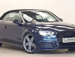 Blau Gebraucht 2017 Audi A3 Cabriolet S-Line Cabrio | 20.499 € (Fairer Preis)