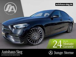 Obsidianschwarz Gebraucht 2024 Mercedes C200 AMG Limousine | 40.234 € (Teuer)