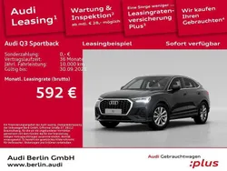 Mythosschwarz metallic Gebraucht 2025 Audi Q3 Sportback Ambiente SUV | 43.300 € (Fairer Preis)