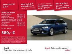 Navarrablau metallic Gebraucht 2024 Audi A4 Advanced Plus Kombi | 44.890 €