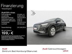Mythosschwarz metallic Gebraucht 2022 Audi Q4 e-tron Basis SUV | 22.890 € (Guter Preis)