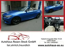 Estorilblau met (metallic) Gebraucht 2019 BMW M240 Shadowline Cabrio | 34.900 €