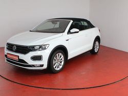 Pure white schwarz Gebraucht 2021 VW T-Roc Cabriolet R-line Cabrio | 24.950 € (Guter Preis)