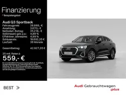 Mythosschwarz metallic (metallic) Gebraucht 2022 Audi Q3 S-Line SUV | 38.888 € (Fairer Preis)