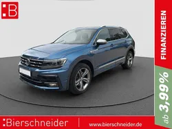Blau Gebraucht 2021 VW Tiguan Allspace R-line SUV | 37.550 € (Fairer Preis)