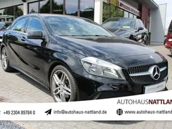Schwarz Gebraucht 2017 Mercedes A180 AMG Limousine | 13.850 € (Fairer Preis)